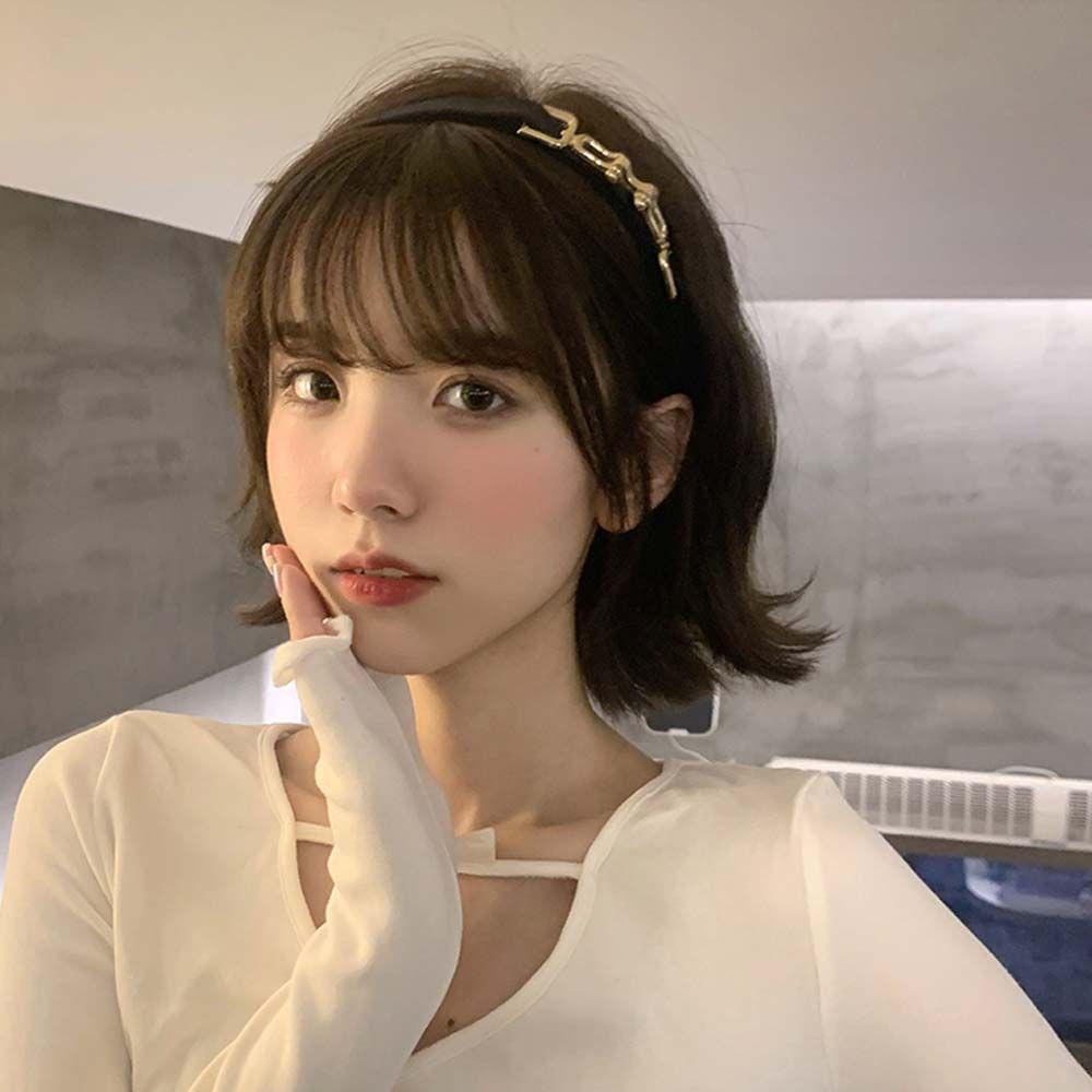 Băng Đô Cài Tóc Phối Dây Xích Thời Trang Tinh Tế Cho Nữ