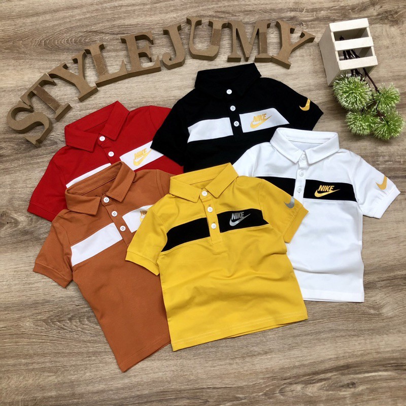 (SIZE S-3XXL)(41-80kg) ÁO THUN CỔ TRỤ CAO CẤP DÀNH CHO BA VÀ BÉ