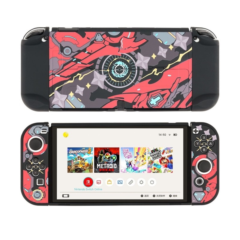 Ốp Bảo Vệ Bằng PC Cứng Mặt Nhám Cho Nintendo Switch Oled NS Joy-Con 3