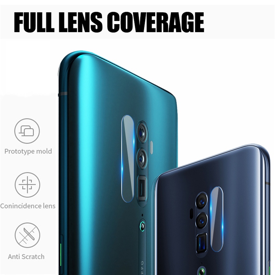 Kính cường lực bảo vệ Camera Cho OPPO A3s A5s F5 F7 F9 F11 A12 A31 A15 A15S A33 A54 A74 A52 A53 A83 A91 A92 A93 A5 A9 2020 Reno 3 4 5