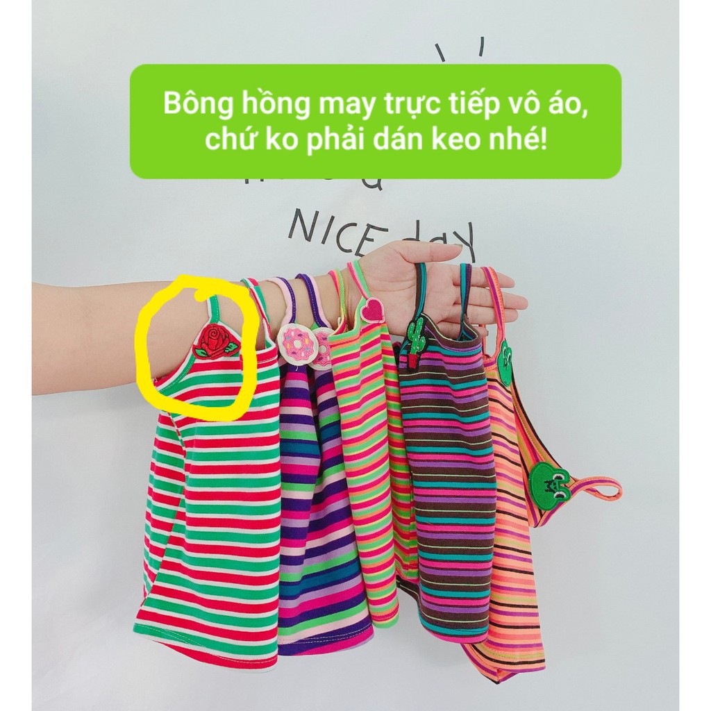 Lyvyshop - Áo dây bé gái siêu dễ thương 08-25kg