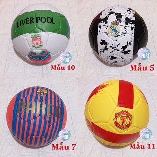 QUẢ BÓNG ĐÁ CÁC CÂU LẠC BỘ SIZE 5 (TẶNG LƯỚI+KIM BƠM)