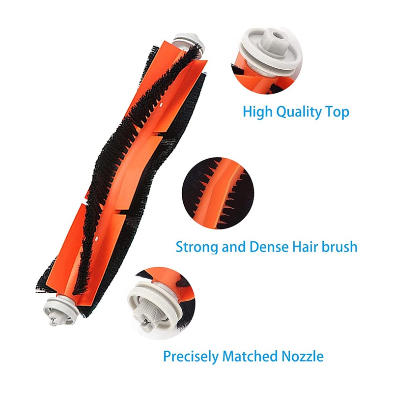 Bộ Cọ Và Màng Lọc Thay Thế Cho Robot Hút Bụi Xiaomi Dreame D9 Dreame L10 Pro