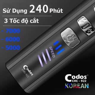Tông đơ cắt tóc Codos 922 cao cấp