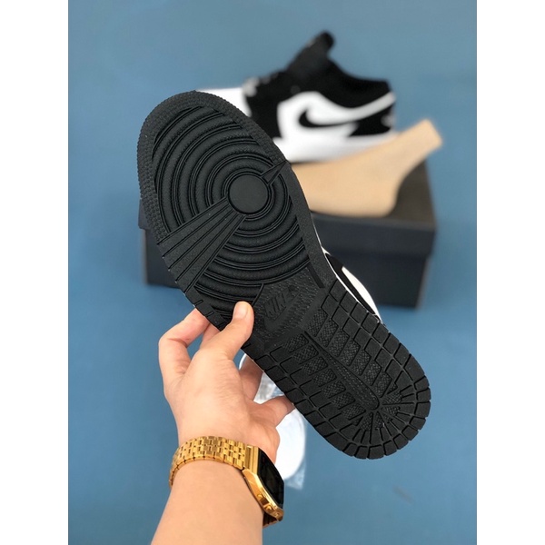 Giày thể thao Jordan 1 đen trắng cổ thấp, Giày JD low panda nam nữ Full Box Bill | BigBuy360 - bigbuy360.vn