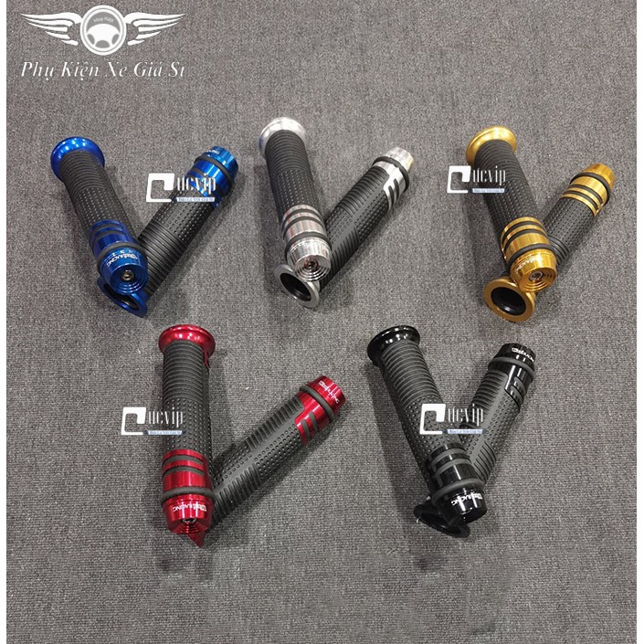 Cặp Bao Tay 613 Kèm Gù Nhôm CNC Lõm Gắn Mọi Loại Xe MS3351