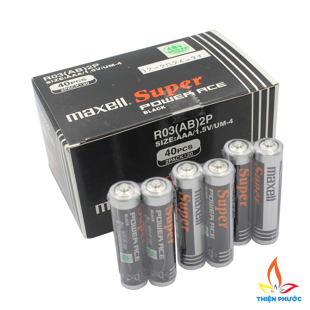 Pin Maxell AA - AAA vỉ 4 viên SUKADO