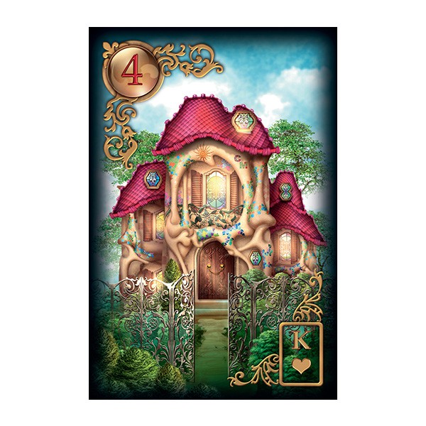 Bộ Bài Gilded Reverie Lenormand (Mystic House Tarot Shop)