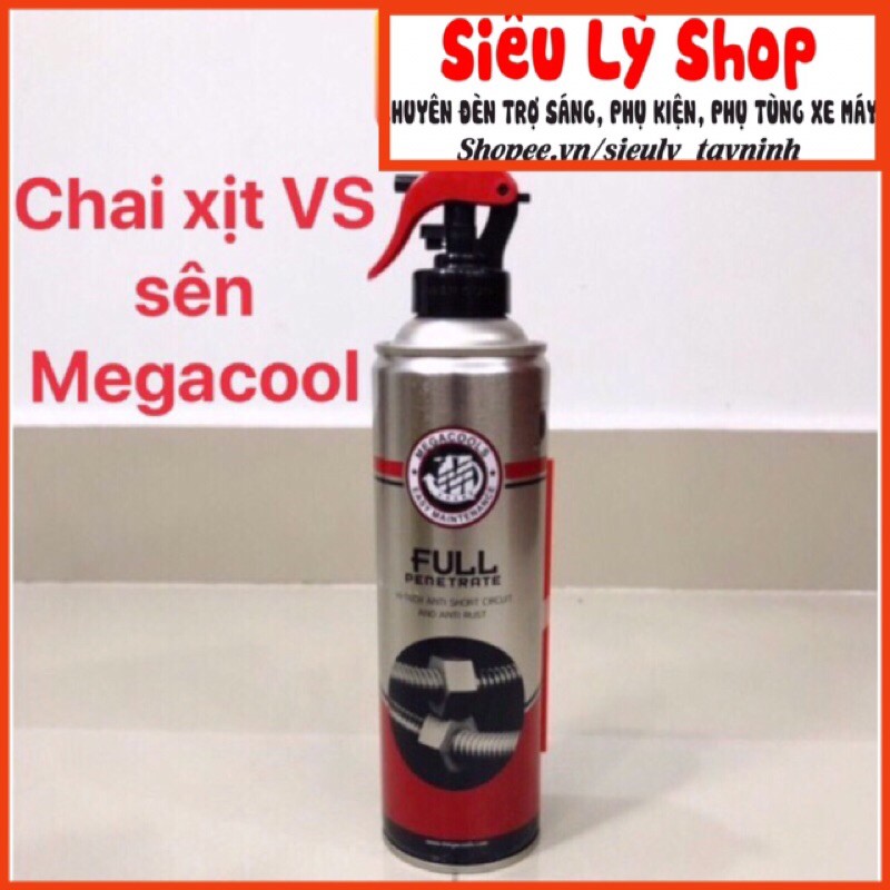 Chai xịt vệ sinh Sên Megacools