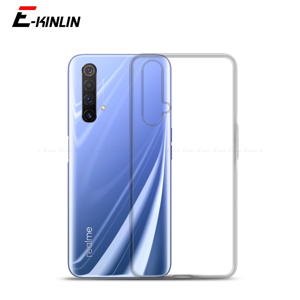 Ốp Điện Thoại Silicon TPU Mềm Trong Suốt Siêu Mỏng Cho Realme X2 X3 Super Zoom X7 X50 Pro Max XT X50m