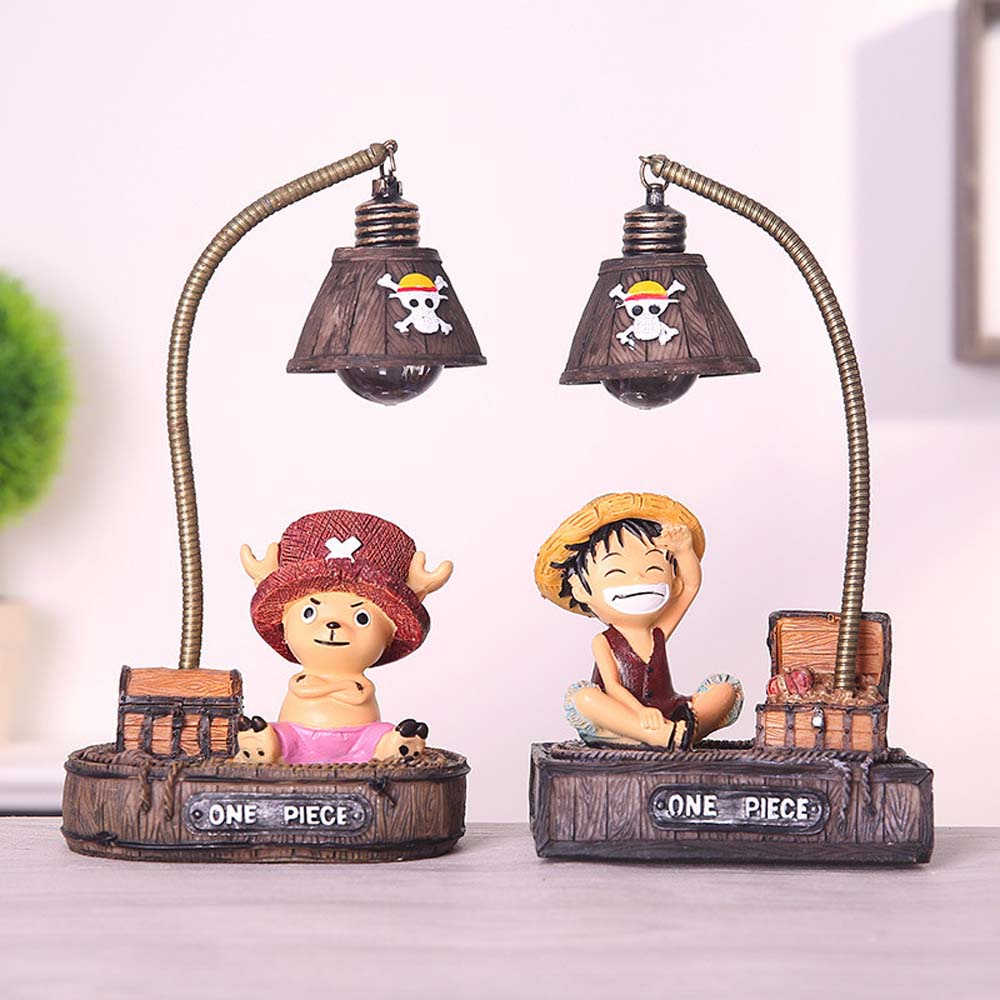 Mô hình nhân vật Luffy bằng nhựa resin dễ thương để bàn trang trí