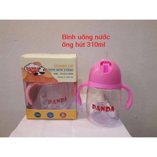 Bình uống nước PANDA có ống hút 330ml/ 310ml