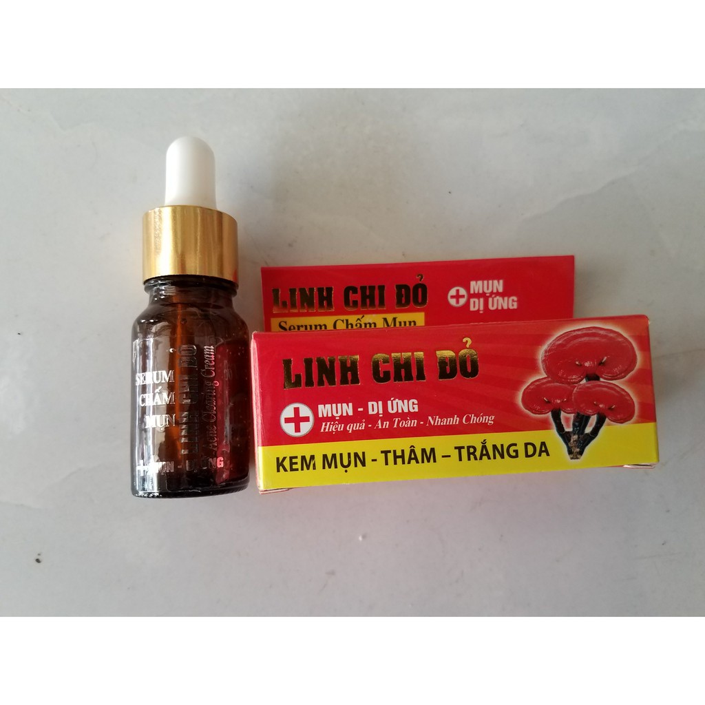 Serum mụn Linh Chi Đỏ - Ngọc Trinh