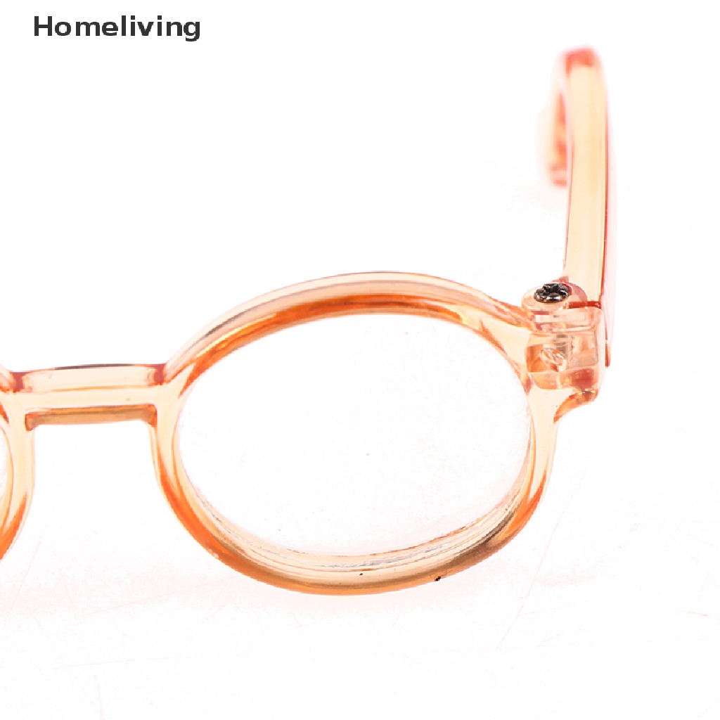 Mắt Kính Gọng Tròn 6.5 / 9.5cm Cho Búp Bê