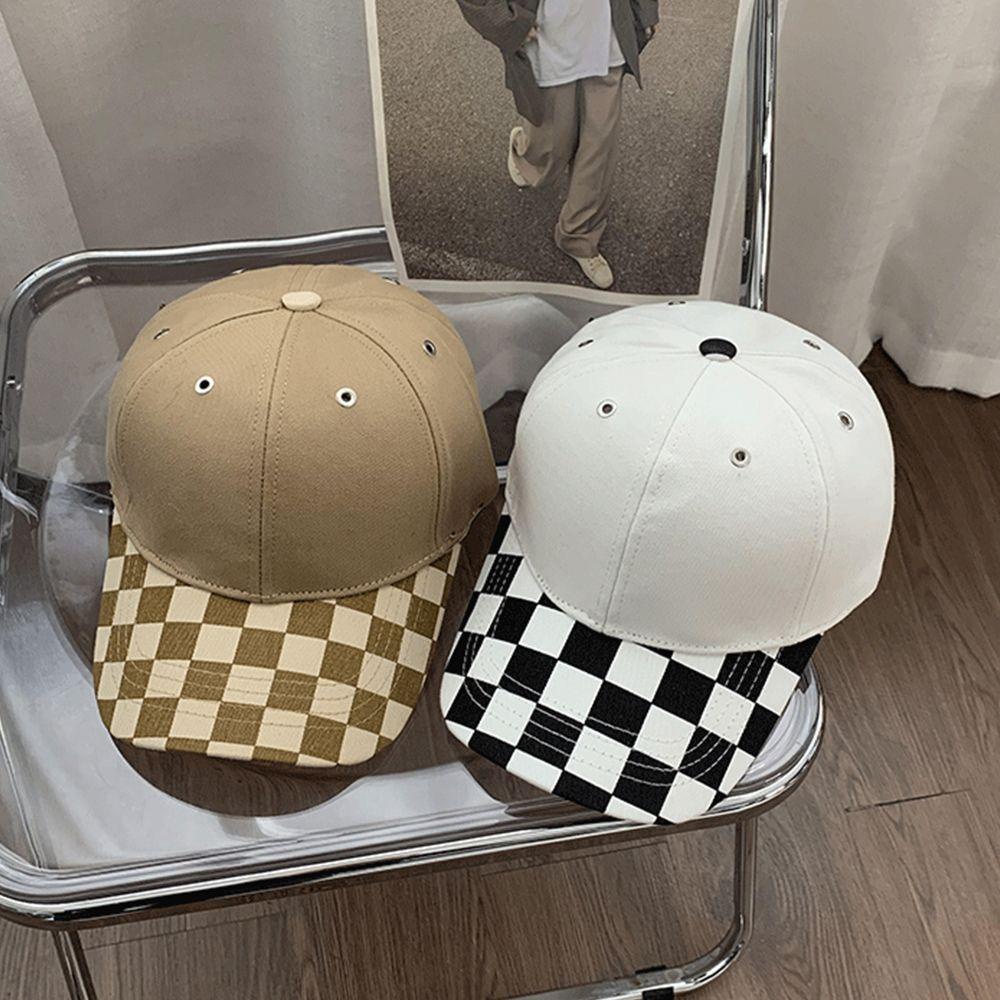 QQMALL Mũ Lưỡi Trai Chất Liệu Cotton Thiết Kế Đơn Giản Thời Trang Theo Phong Cách Hàn Quốc Cho Nữ
