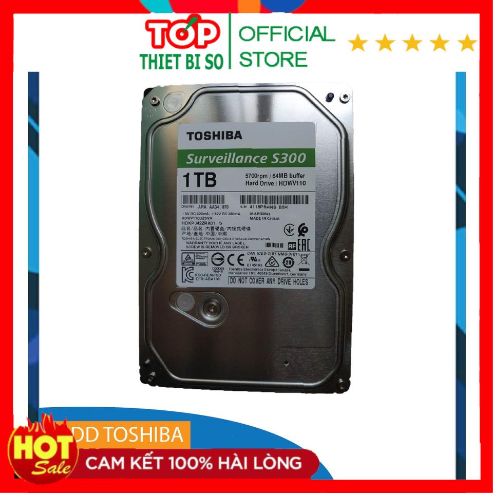 Ổ cứng HDD 1TB , 2TB TOSHIBA chính hãng