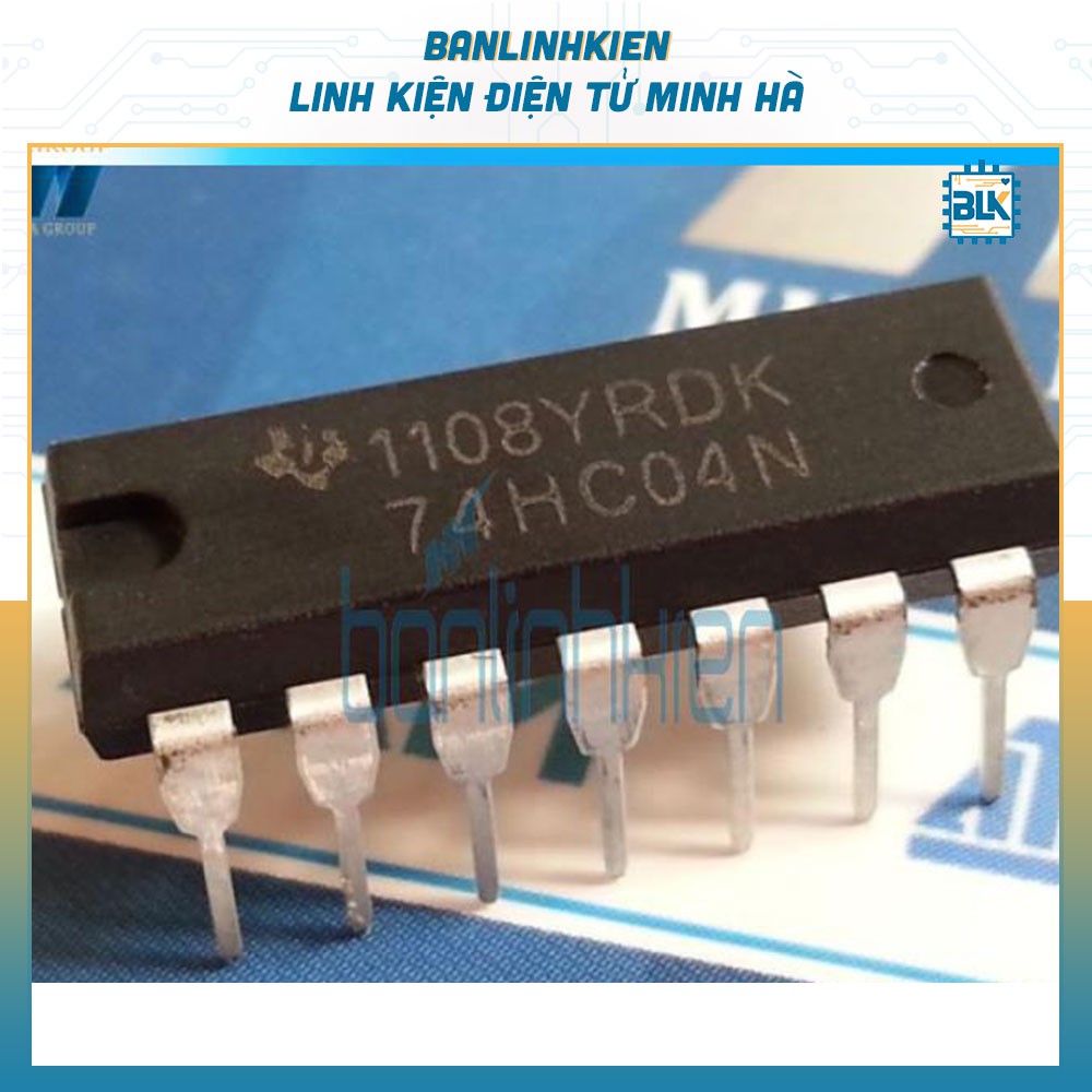 IC Chức Năng Dòng 74HC, 74LS Loại Cắm DIP