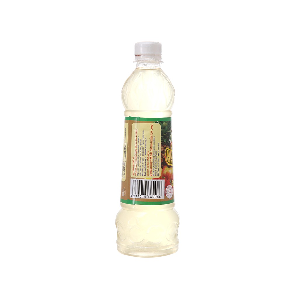 Giấm nuôi hoa quả A Tuấn Khang chai 500ml