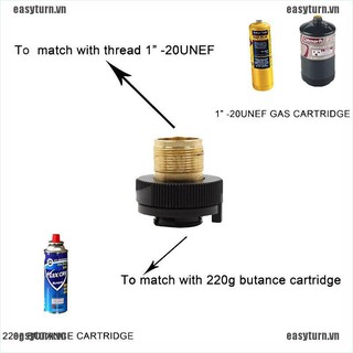 Đầu nối chuyển đổi bình gas lon tiện lợi