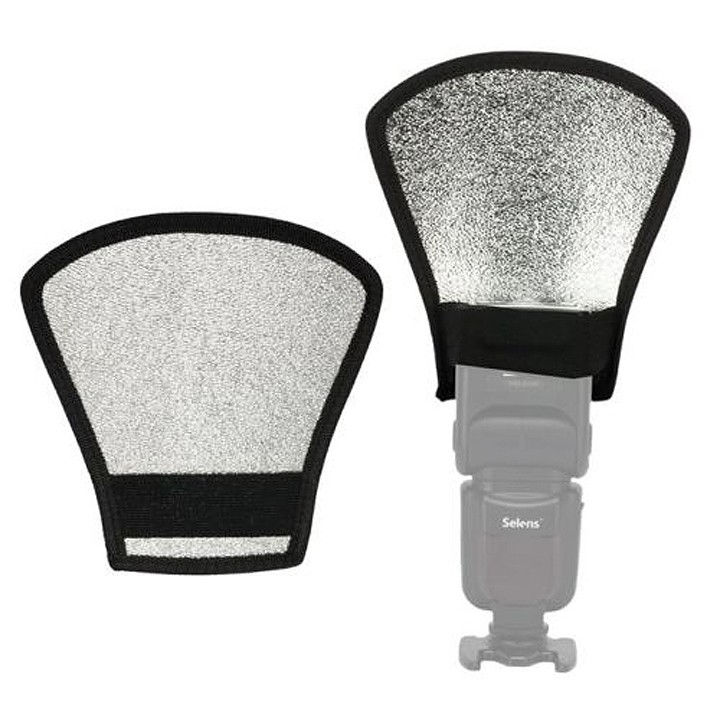 Tản sáng đèn Flash 2 mặt bạc và trắng đục