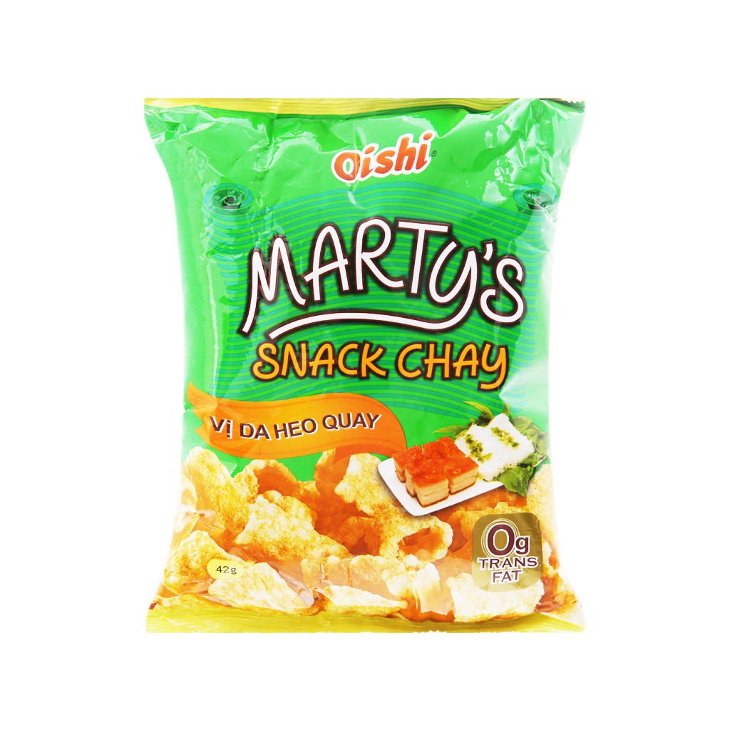 Snack Oishi Chay Vị Da Heo Quay