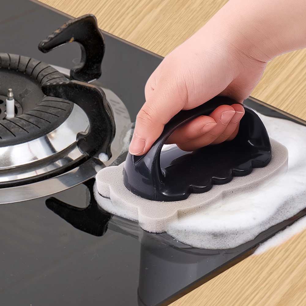 Bàn Chải Xốp Ma Thuật Vệ Sinh Nhà Bếp Tiện Dụng