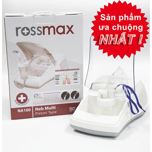 Máy xông hút mũi 2 trong 1 ROSSMAX Mỹ NA100