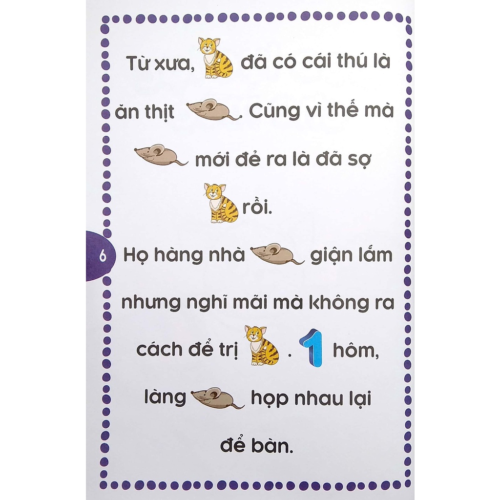 Sách - Truyện đọc bằng hình ảnh - những câu chuyện ngụ ngôn việt nam đặc sắc tập 2(Bộ sách phát triển tư duy và ngôn ngữ