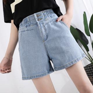Quần Short Ống Rộng Lưng Thun Cho Nữ