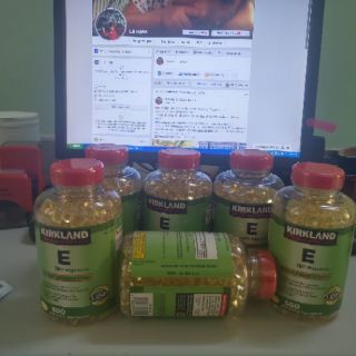 Vitamin E đỏ Mỹ 500 viên