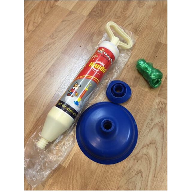 Bơm thụt thông cống , thông tắc hầm cầu đa năng Hando