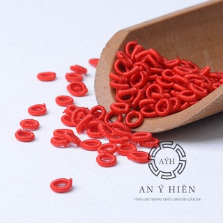 2 cặp Chốt chặn kim sa đỏ ( An Ý Hiên)