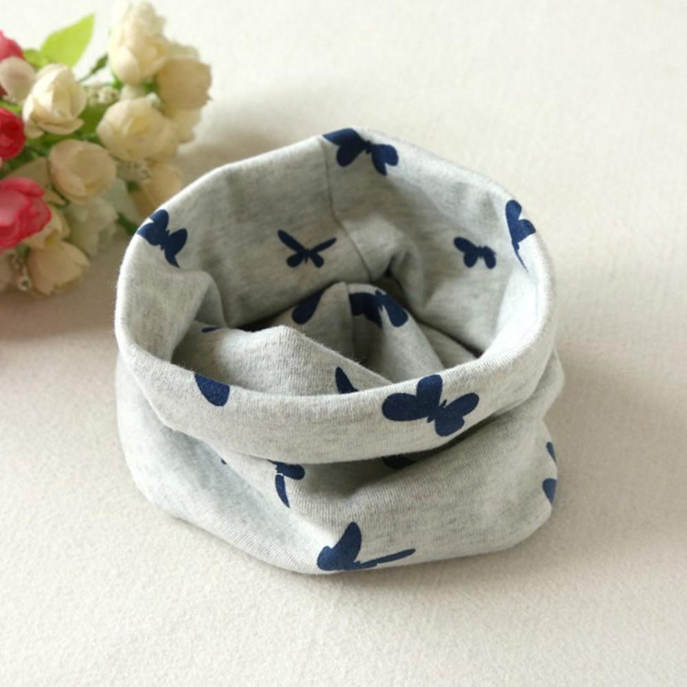 Khăn Choàng Cotton Hình Chữ O Dễ Thương Cho Bé