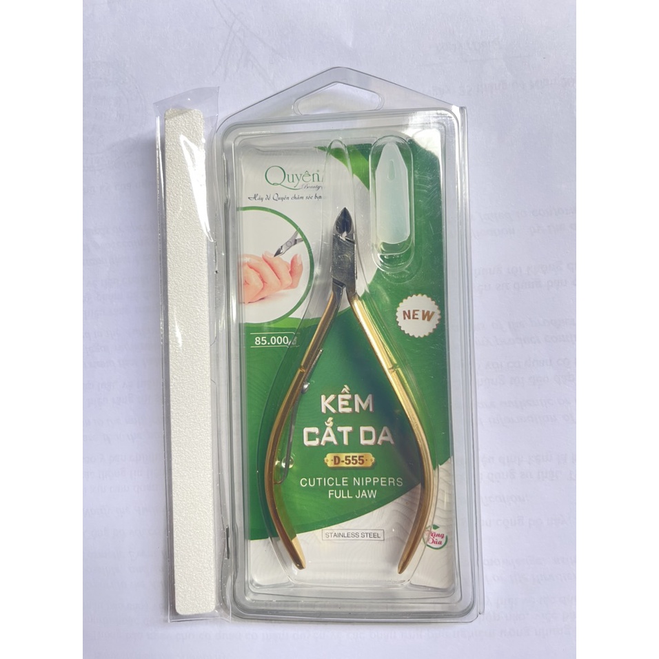 Kiềm Cắt Da Quyên D555, tặng dũa