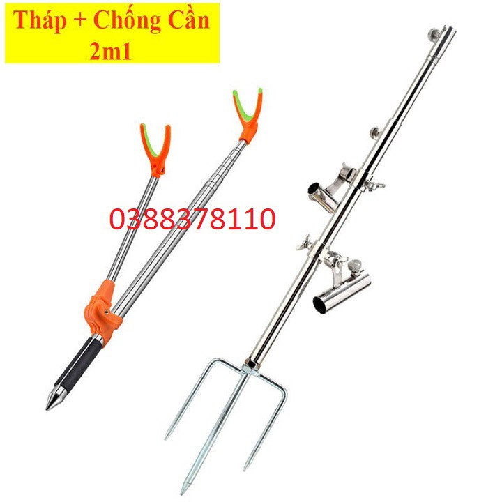 Tháp Chống Cần Câu Đài Đa Năng Cao Cấp - CCC 4