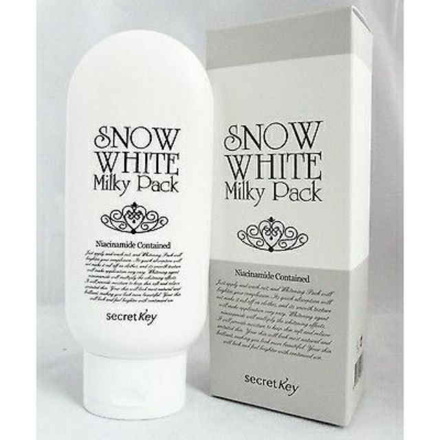 Snow white milky pack
