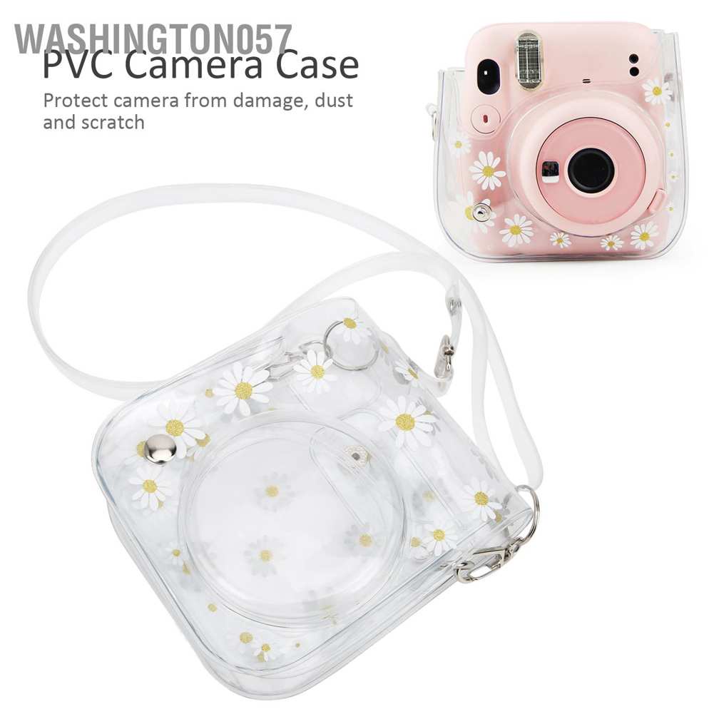 Hàng Hot Túi nhỏ với dây đeo vai làm từ PVC trong suốt đựng máy ảnh Fujifilm Instax 11/9/8 washington057 Hàng giao ngay | BigBuy360 - bigbuy360.vn