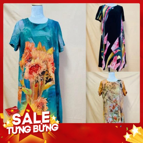 -HÀNG NHẬP KHẨU Đầm voan cao cấp trung niên Liên hệ mua hàng 084.209.1989
