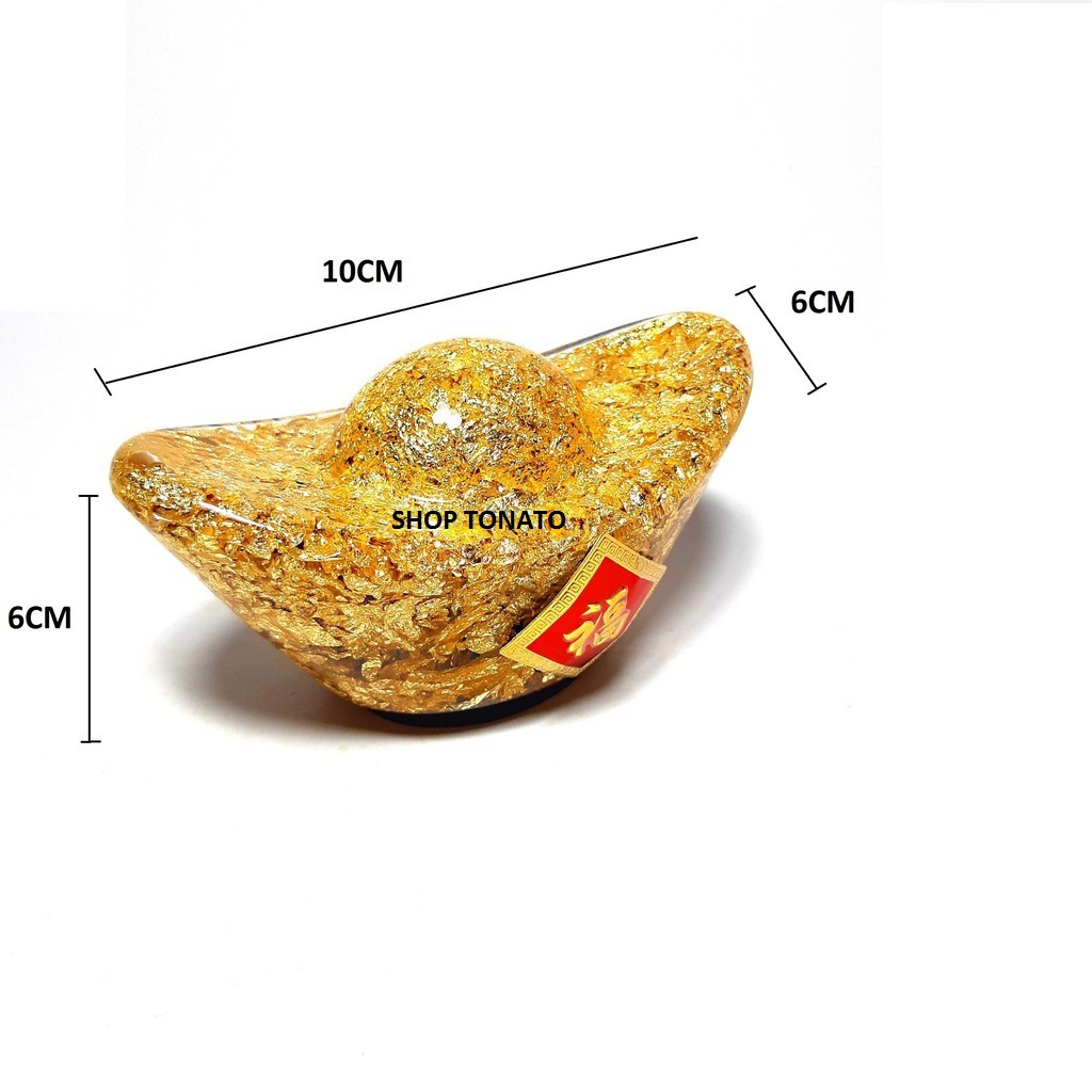 (MUA NHIỀU GIẢM GIÁ)THỎI VÀNG PHONG THỦY 02 NT CAO 6CM | BigBuy360 - bigbuy360.vn