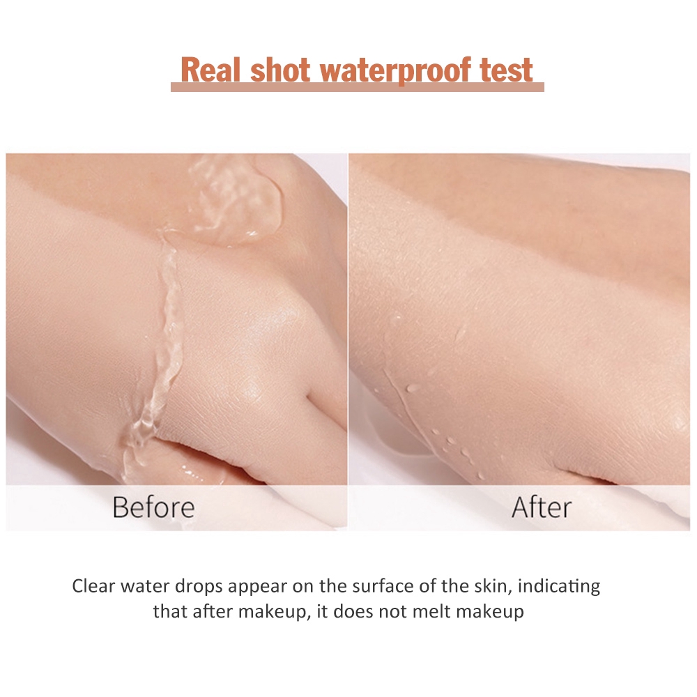 [Hàng mới về] Set kem nền che khuyết điểm BB Cream + cọ đầu nấm + son lì + phấn phủ nước tiện lợi Eco | BigBuy360 - bigbuy360.vn