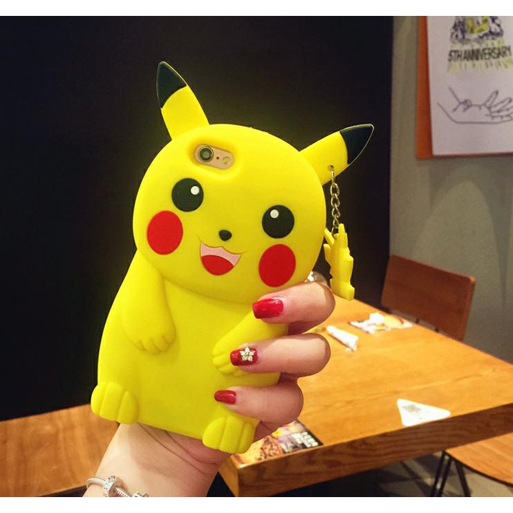 Ốp dẻo Pikachu iphone 5,5s, 6,6s, 6plus, 6s plus