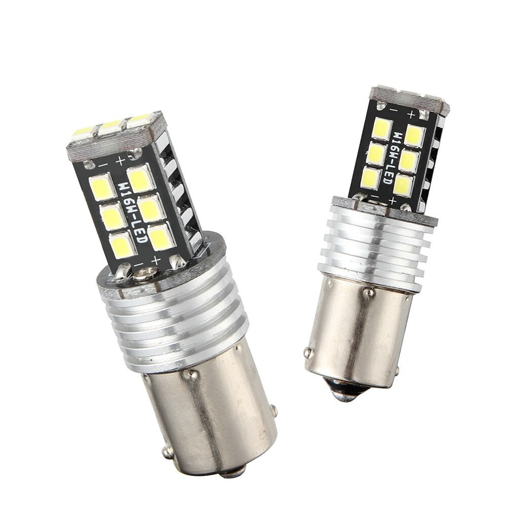 Đèn Led 1156 Dùng Thay Thế Cho Xi Nhan, Đèn Chiếu Hậu, Demi, Xe Đạp Điện Nguồn Điện 12V-24V 15 Mắt Chip 2835