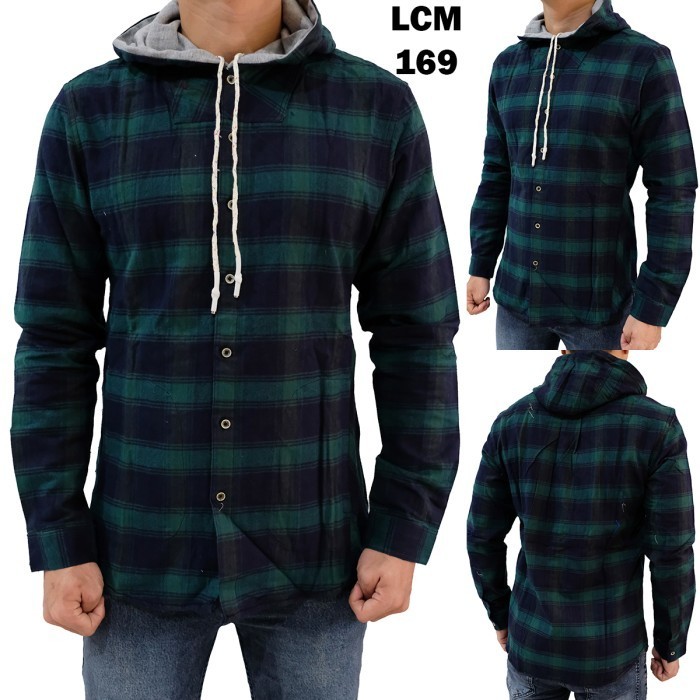 Áo Hoodie Tay Dài Họa Tiết Sọc Caro Thời Trang Cho Nam 169