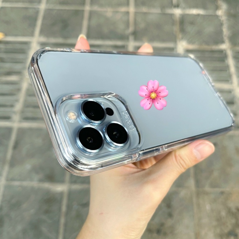 Ốp lưng Kính Gear4 trong suốt iPhone  15, 14 Pro Max 13 Pro Max, 12 11 chống sốc khoe vẻ đẹp sang trọng của máy Full Box