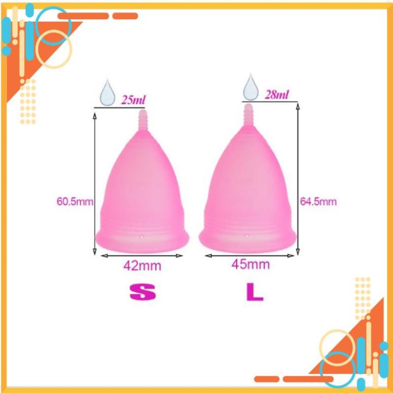 Bộ Cốc nguyệt san silicone Anneer care thế hệ mới.