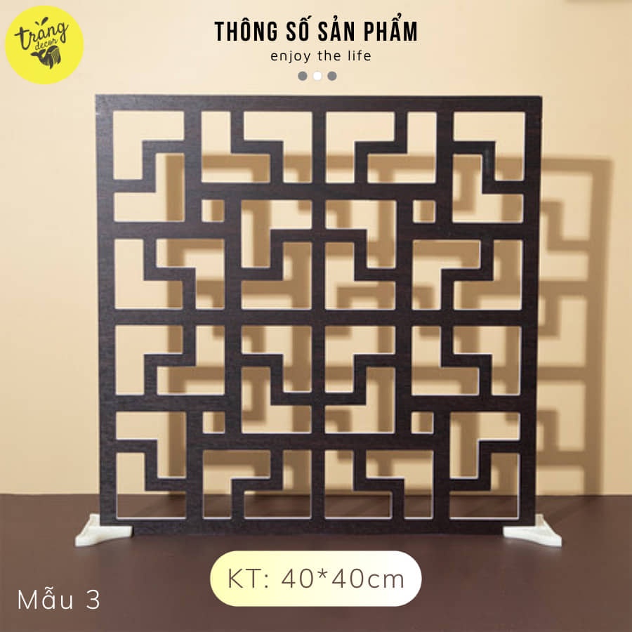 Tấm gỗ giả khung cửa sổ