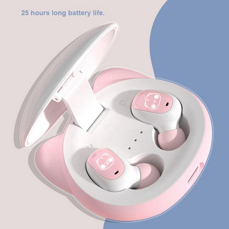 Tai Nghe Không Dây Bluetooth TWS TM-25 Kiểu Dáng Hoạt Hình Dễ Thương