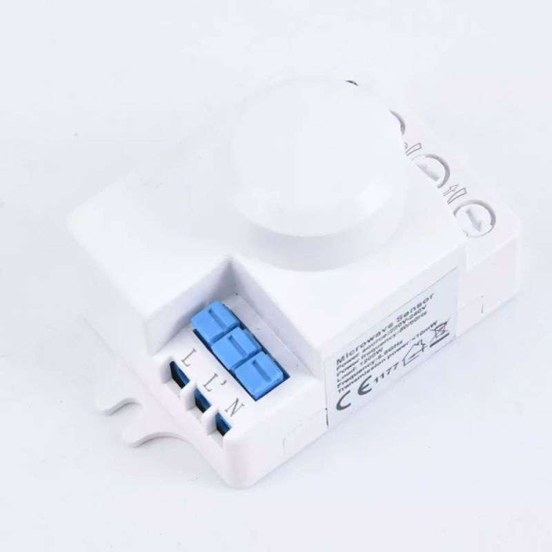 Công tắc Cảm biến chuyển động Vi sóng xuyên tường - Microwave Wave Radar Sensor Motion Switch