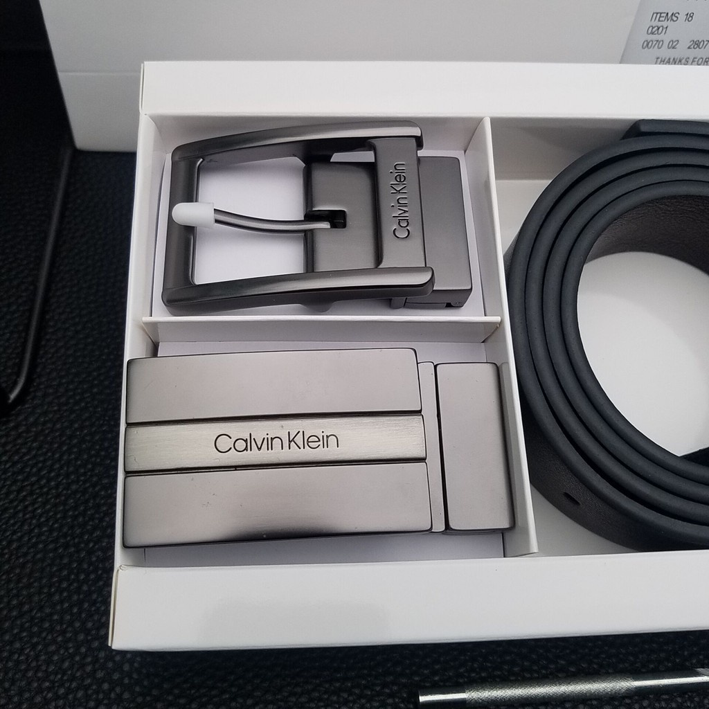 Thắt Lưng Calvin Klein CK * Chính Hãng * Thắt Lưng Thời Trang Cho Nam