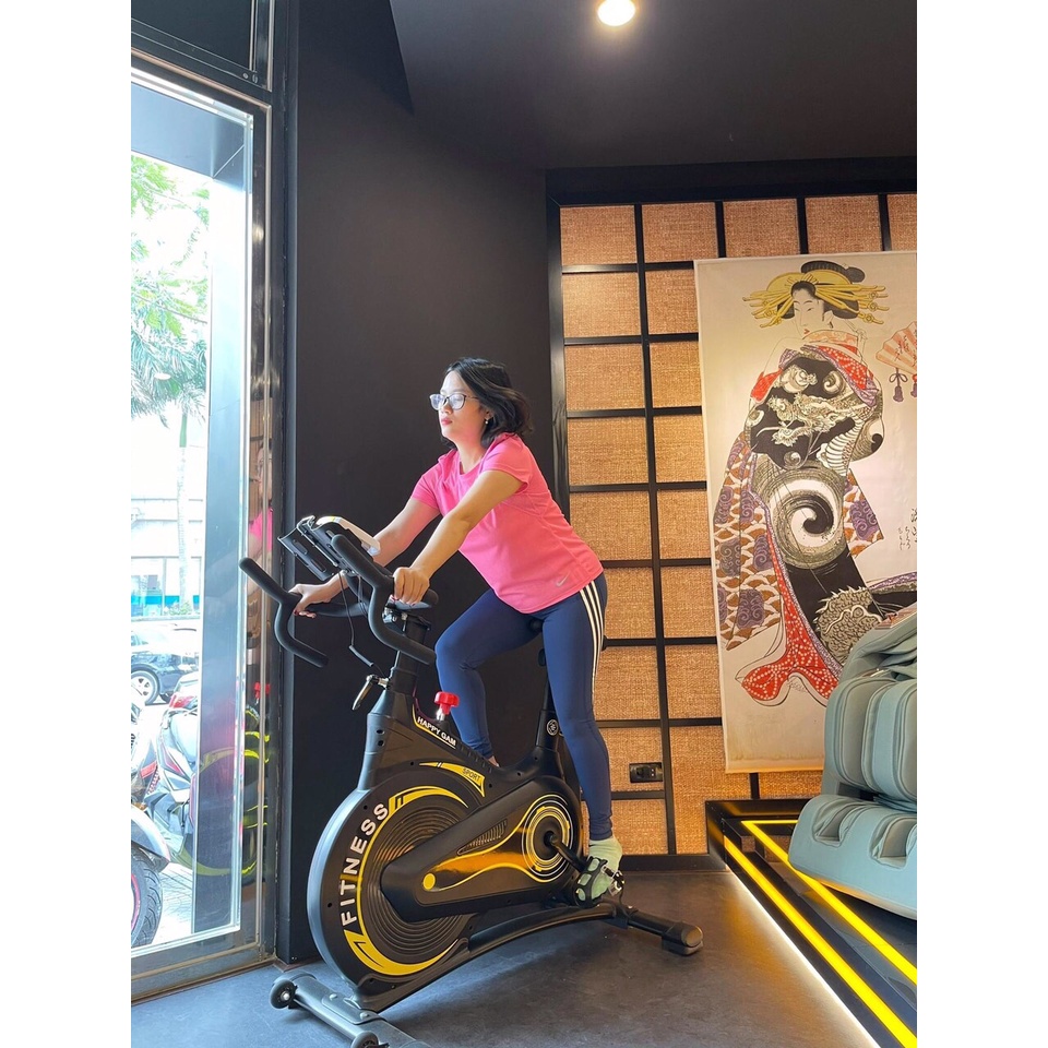 Xe đạp tập thể dục FITNESS Happy Gam kháng từ